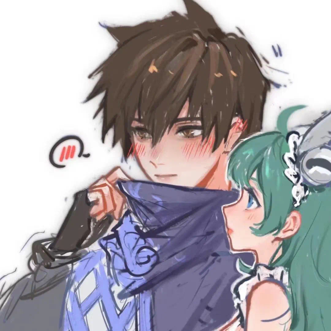 情侣头像一人一半王者光荣版的,王者光荣情侣头像拿着手机挡住脸