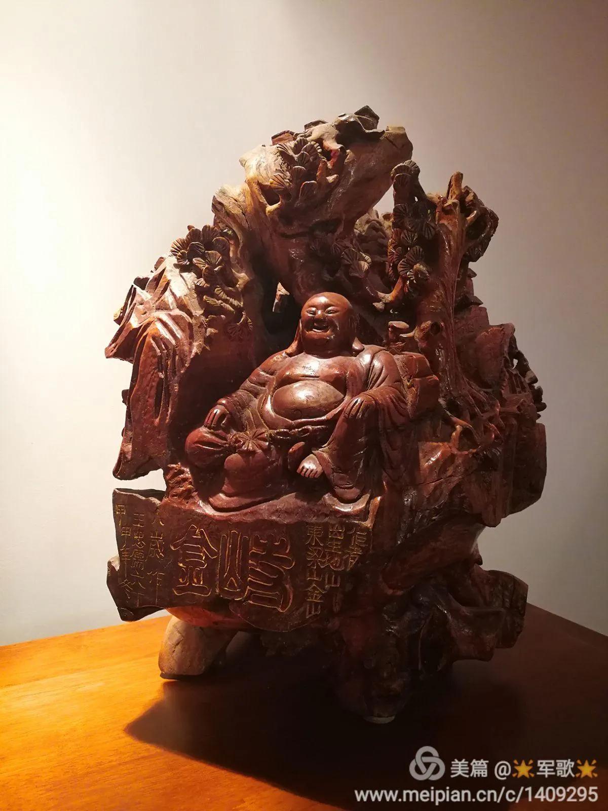 妙趣天成的根雕艺术,醉心根雕艺术图