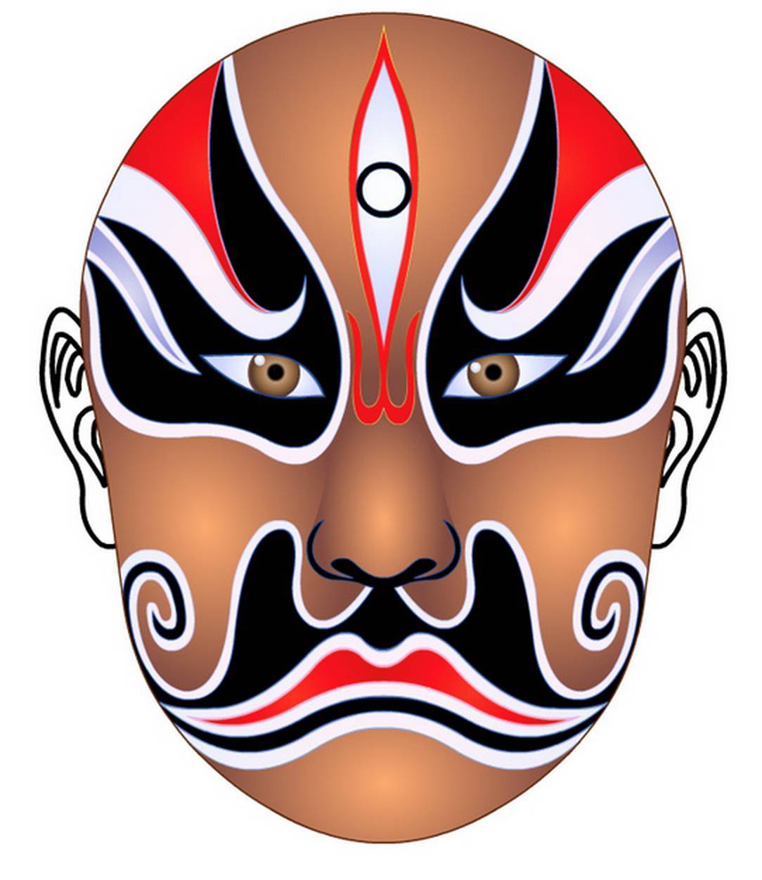 萌视角：中国脸谱讲述不同于西洋假面的浪漫