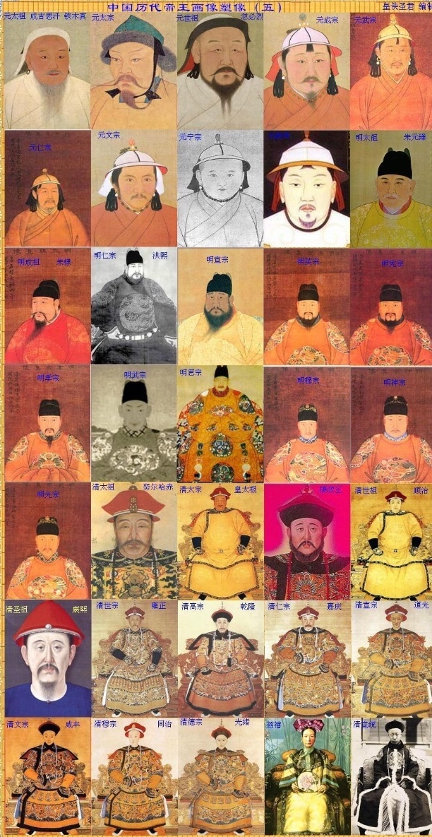 历代皇帝列表清朝,周朝历代皇帝列表
