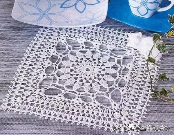 钩餐桌垫,钩餐桌垫视频教程