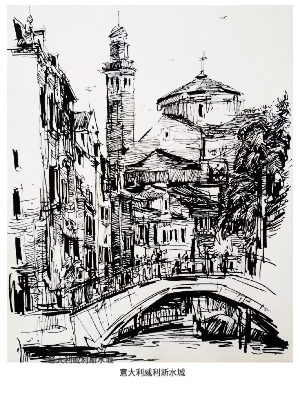 新一代中国钢笔画领军人物,极品五大钢笔画简直美爆