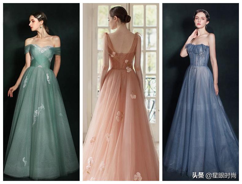 时尚显气质礼服,高端礼服女宴会气质