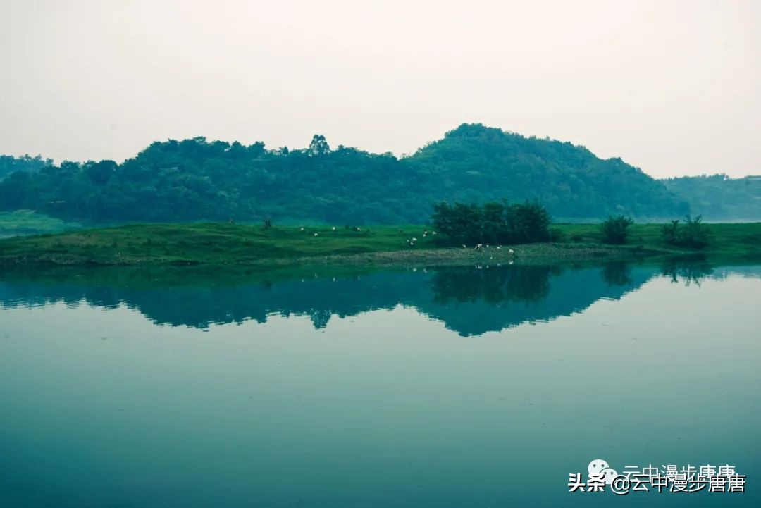 岳池坪滩风景区,行走的风景岳池