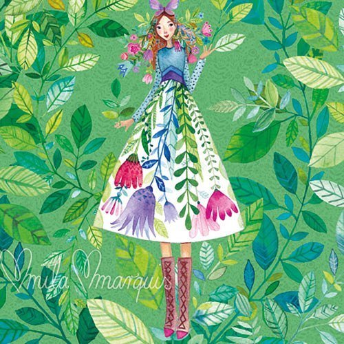 插画风手绘墙面,墙绘插画艺术