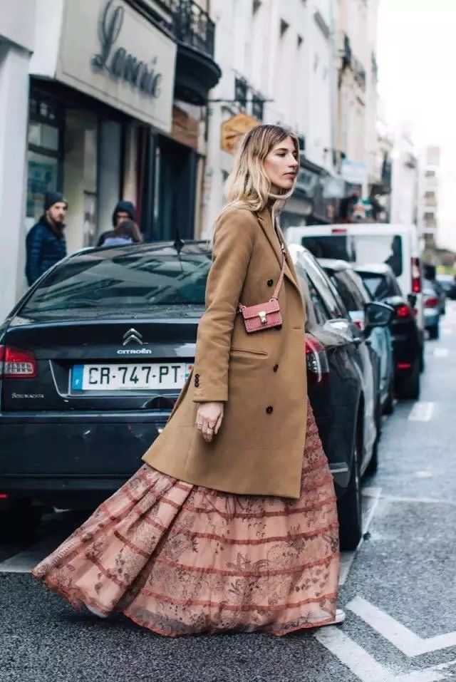 秋冬的裙子这样穿才好看,冬季裙子穿搭女2020高级感