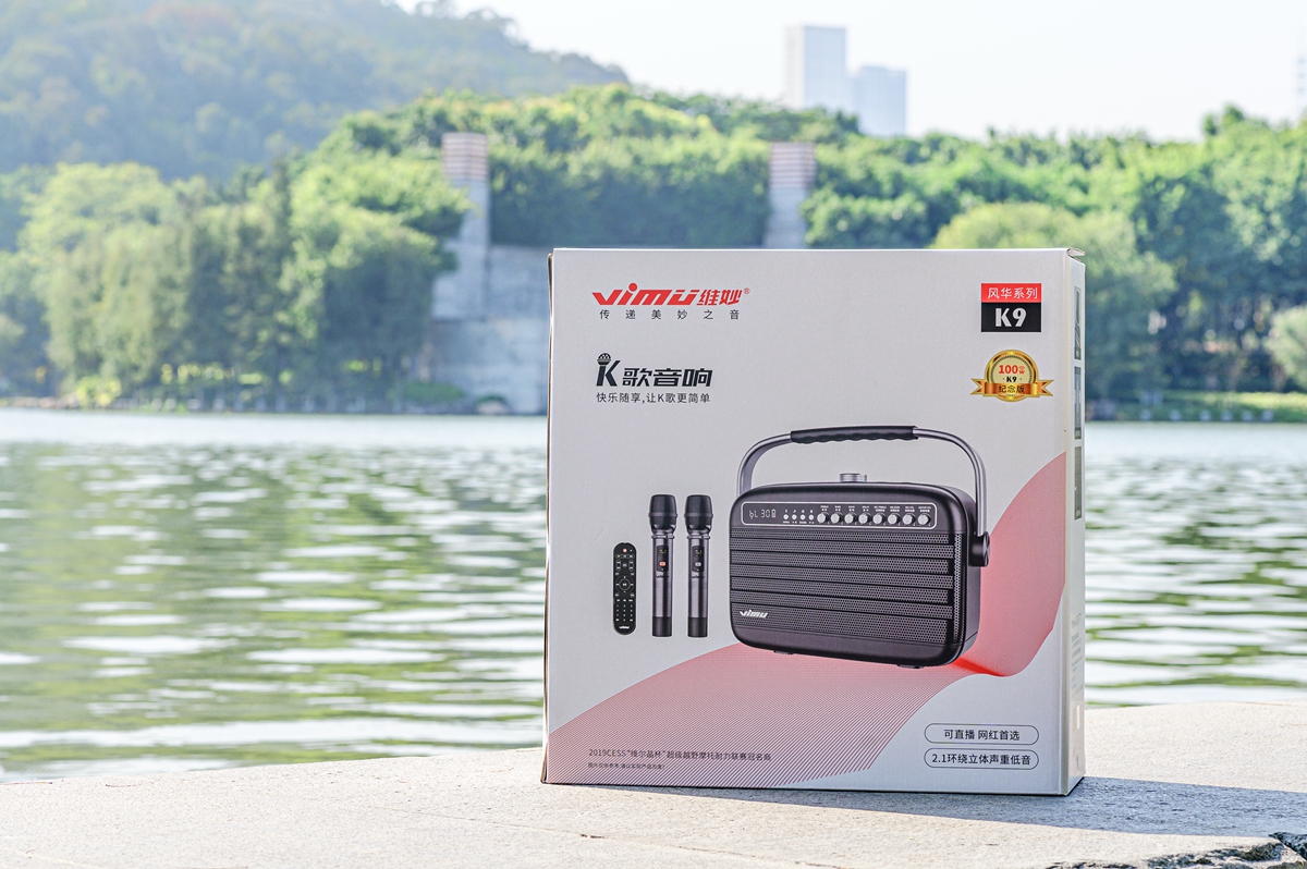 歌神就要秀出来，户外K歌好帮手，维妙K9三分频音箱上手体验