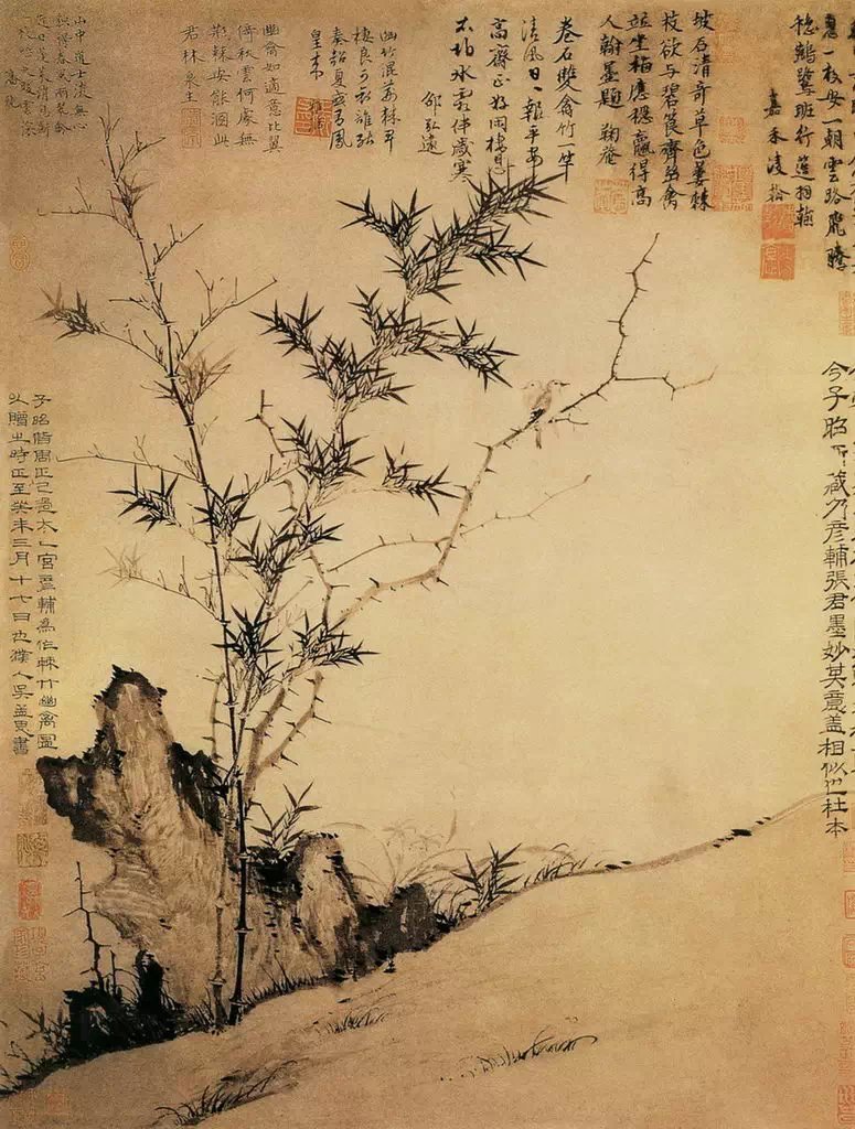 画竹子最好的是郑板桥吗,郑板桥十大竹子画