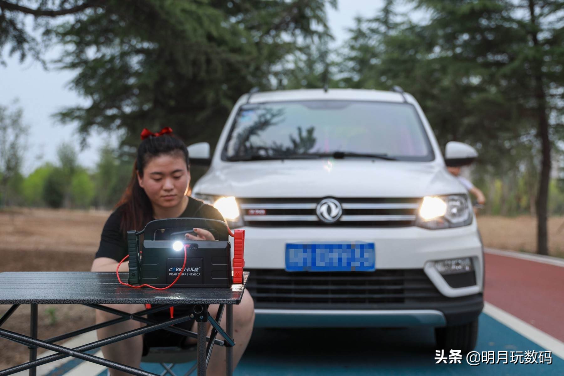 卡儿酷应急电源操作流程,多功能汽车应急启动电源