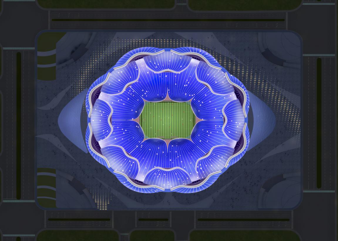 广州恒大新球场建设进展,广州恒大专业足球场施工进度