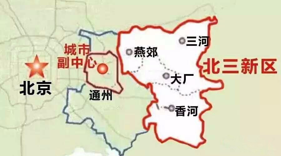 廊坊飞地北三县,廊坊北三县河北省的飞地