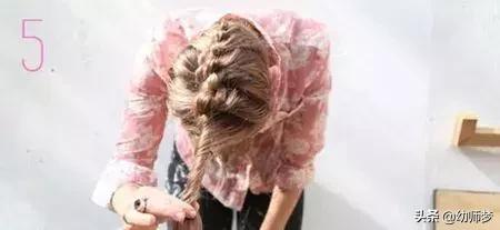 2款韩式时尚编发扎发详细教程,时尚编发扎发教程简单好看