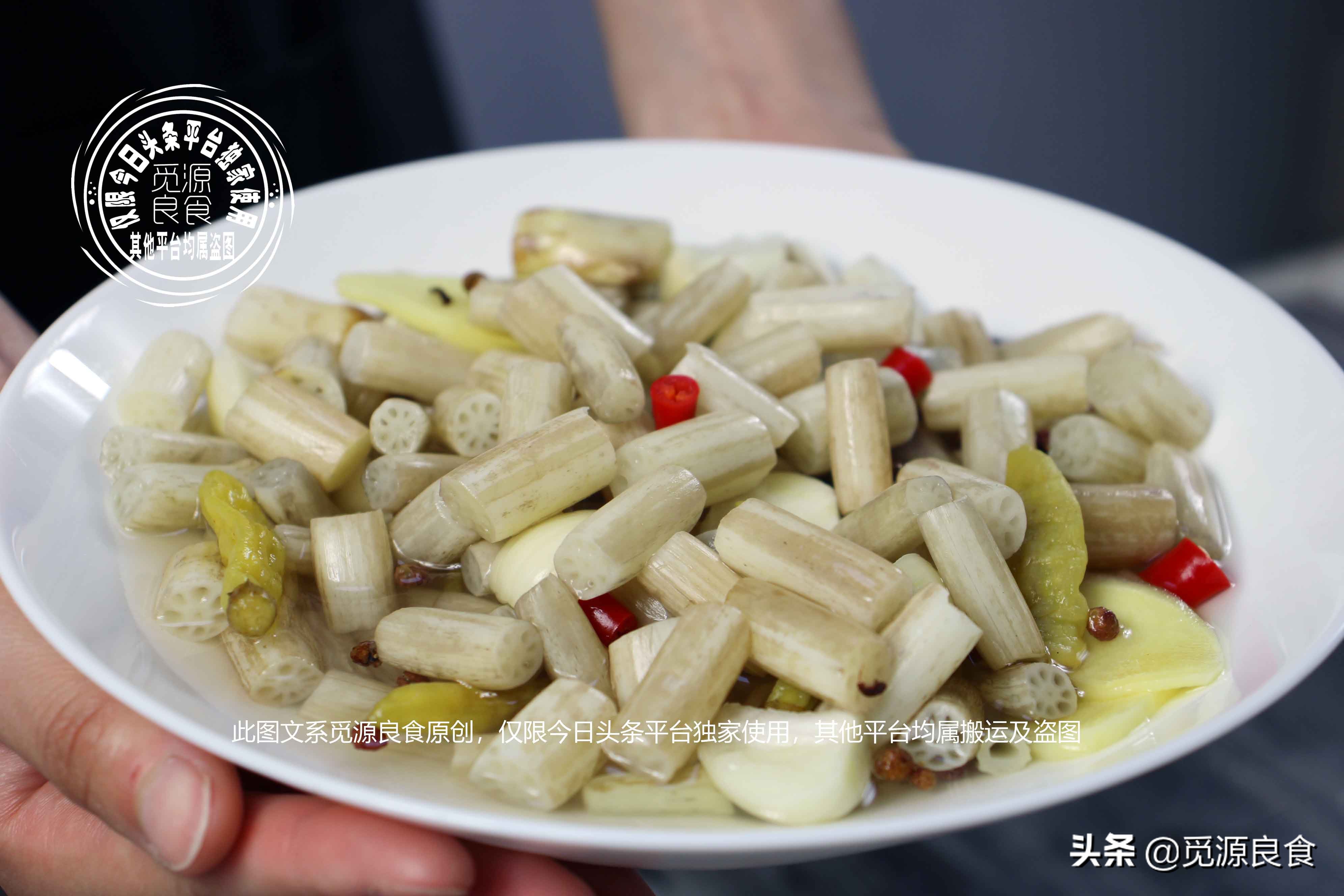 酸辣藕条怎么腌制泡菜,新鲜藕带怎么做好吃