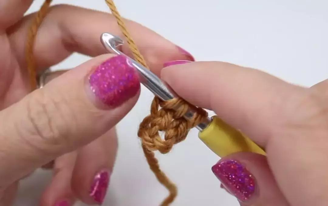 南瓜储物盒钩针教程,小南瓜卡子钩针教程