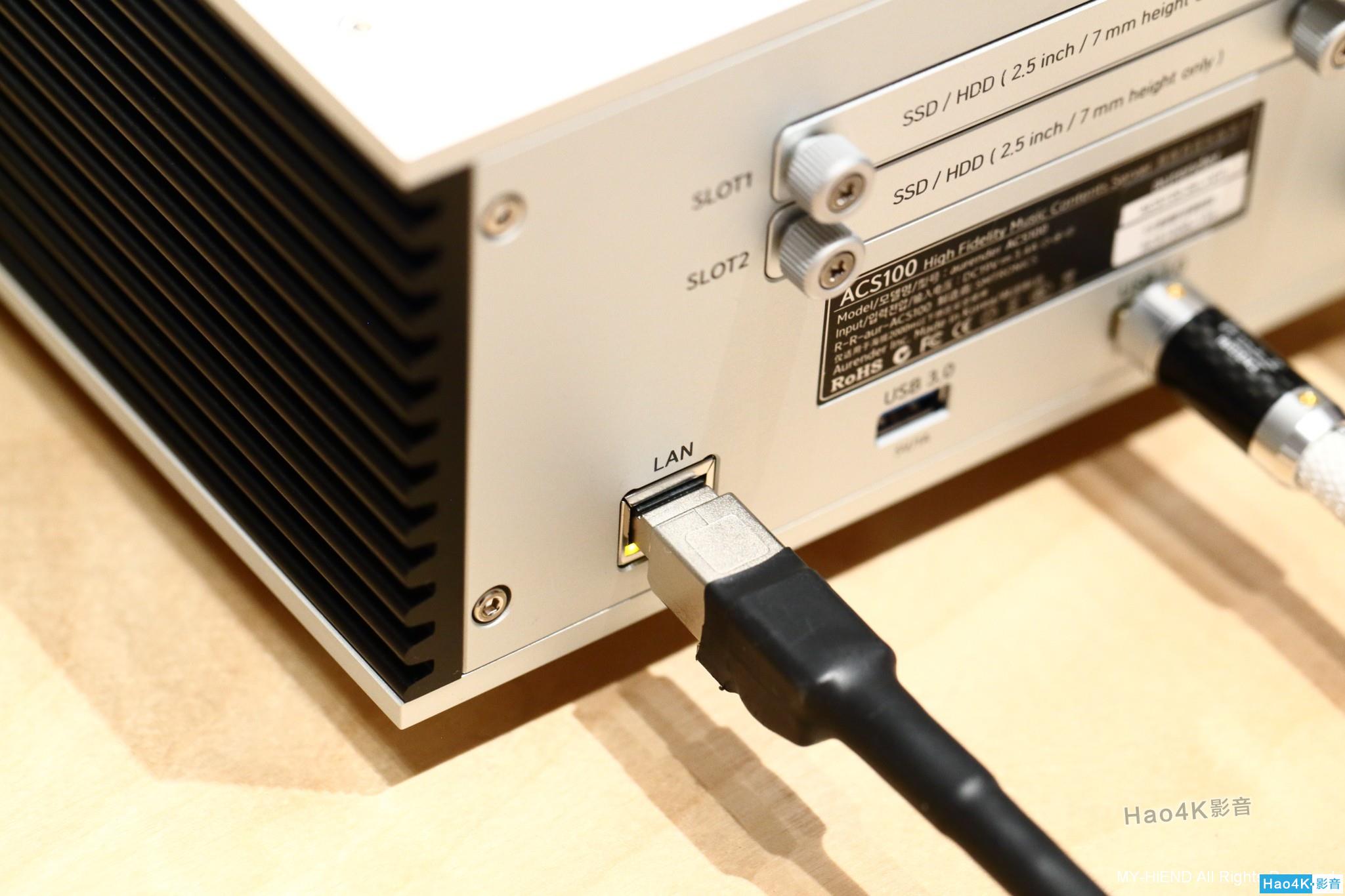 可转录储存数播：AurenderACS100音乐服务器