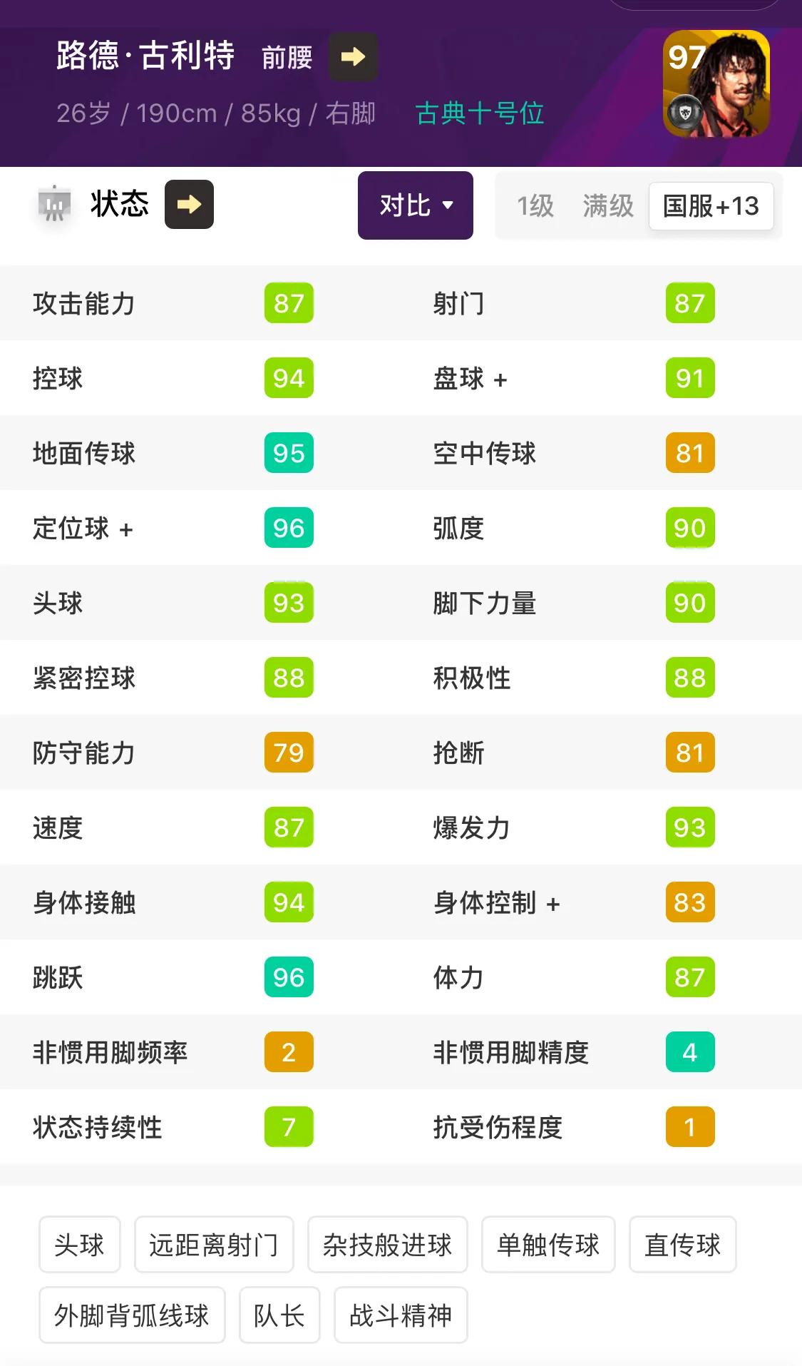 实况足球哪个古利特最强,实况足球古利特黄卡兑换