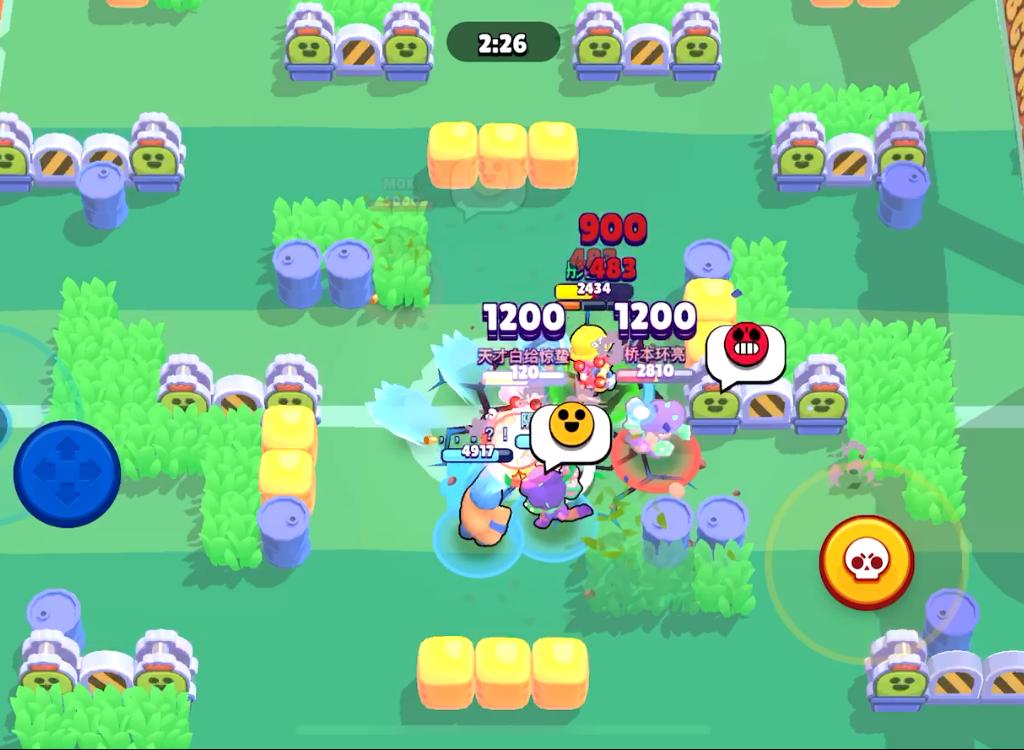 荒野乱斗足球神秀操作,荒野乱斗里面足球的极限操作