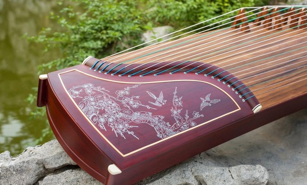 古筝入门教学渔舟唱晚古筝,古筝刚入门的孩子买什么古筝