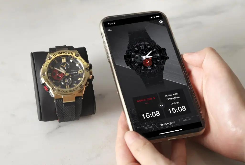 卡西欧八村塁手表如何看电量,卡西欧八村塁联名款手表怎么调试