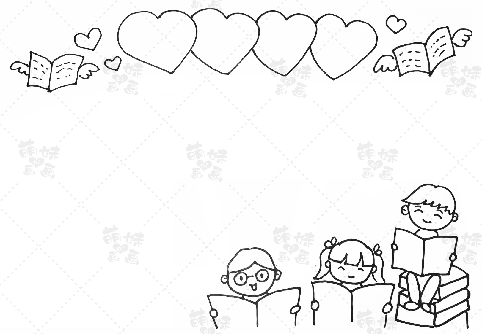 学画又简单又好看的识字小报,学画蔬菜水果小报图片大全