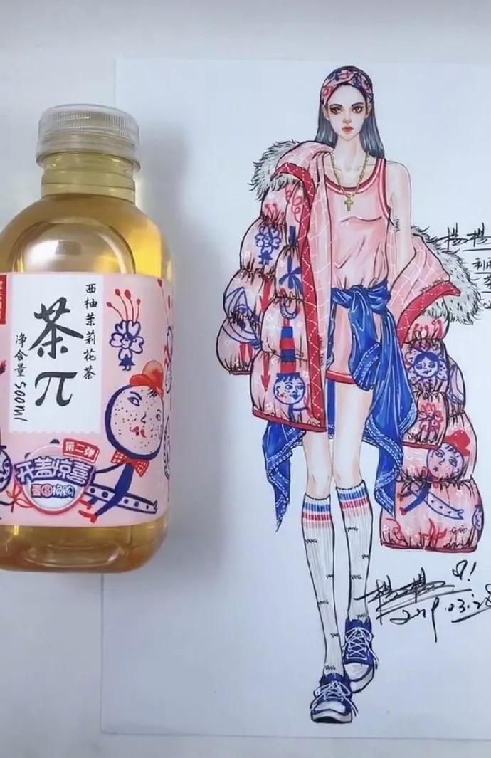 笑死人的零食画,10位博主口水画外国人