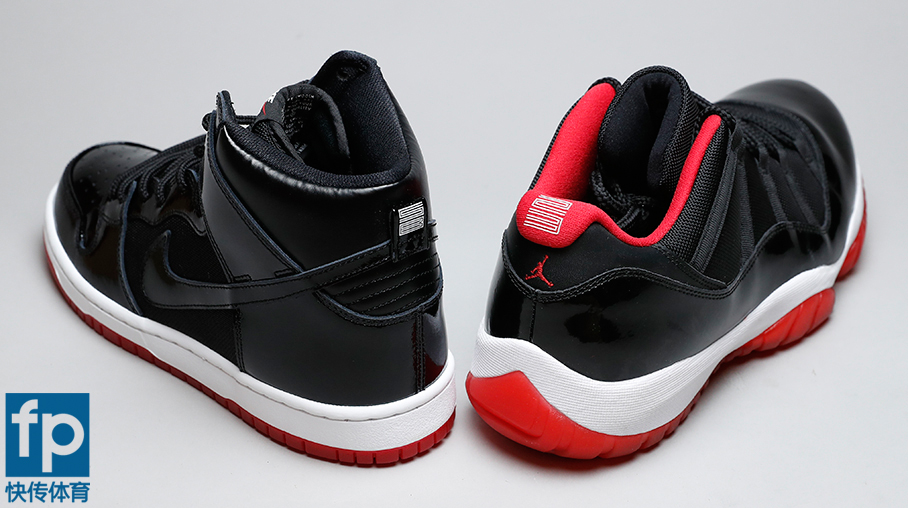 aj11whitebred开箱,aj11bred简版