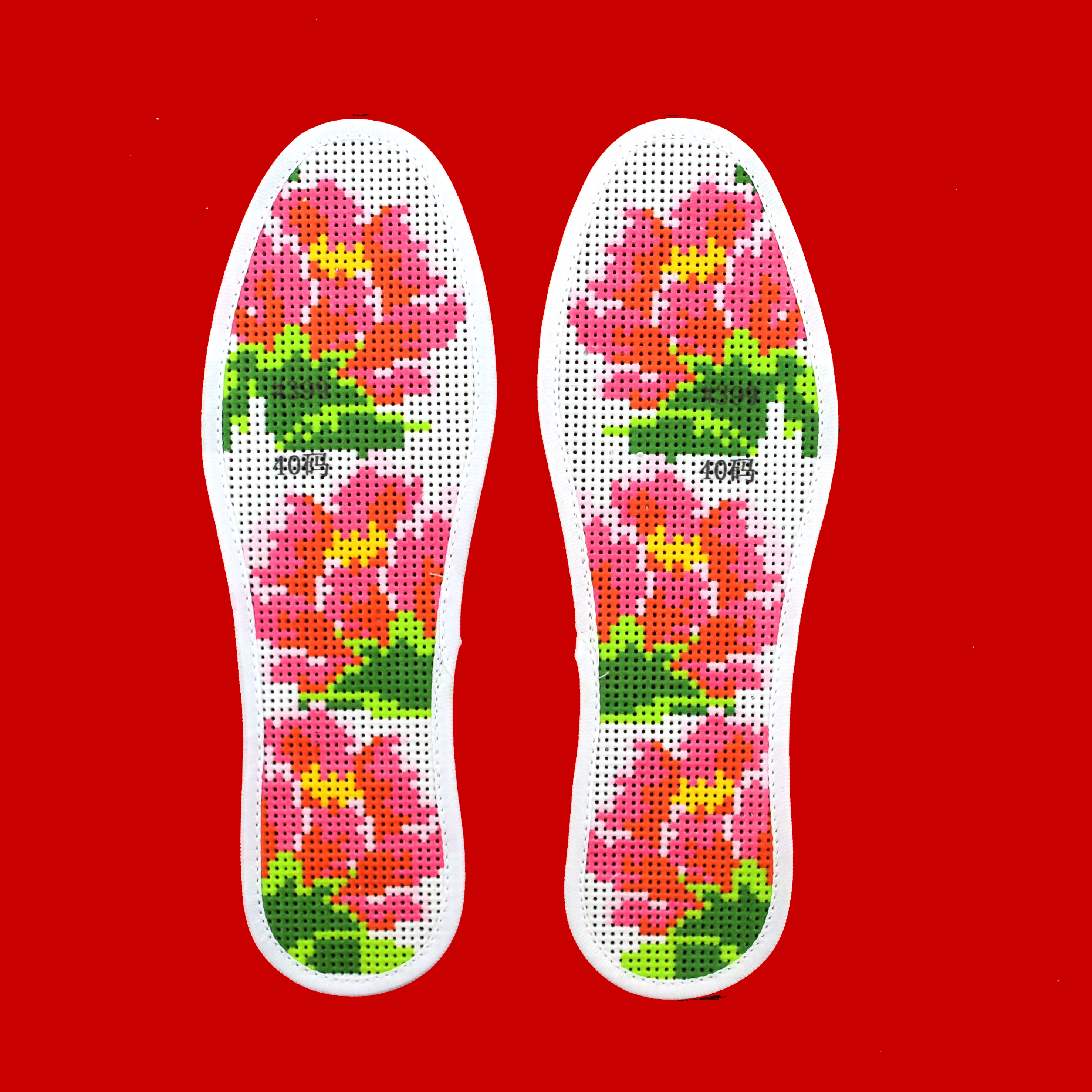 绣花鞋垫——客观物象的表现