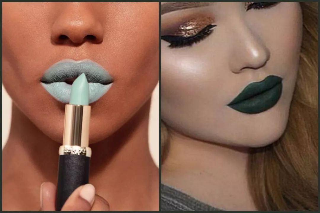 黑黄皮牛油果绿试色,清透显白裸色