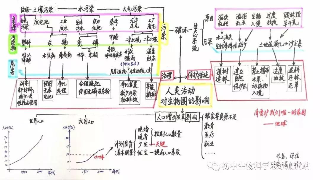 初中生物七年级下册知识点讲解,初一下册生物重点复习初中生学习