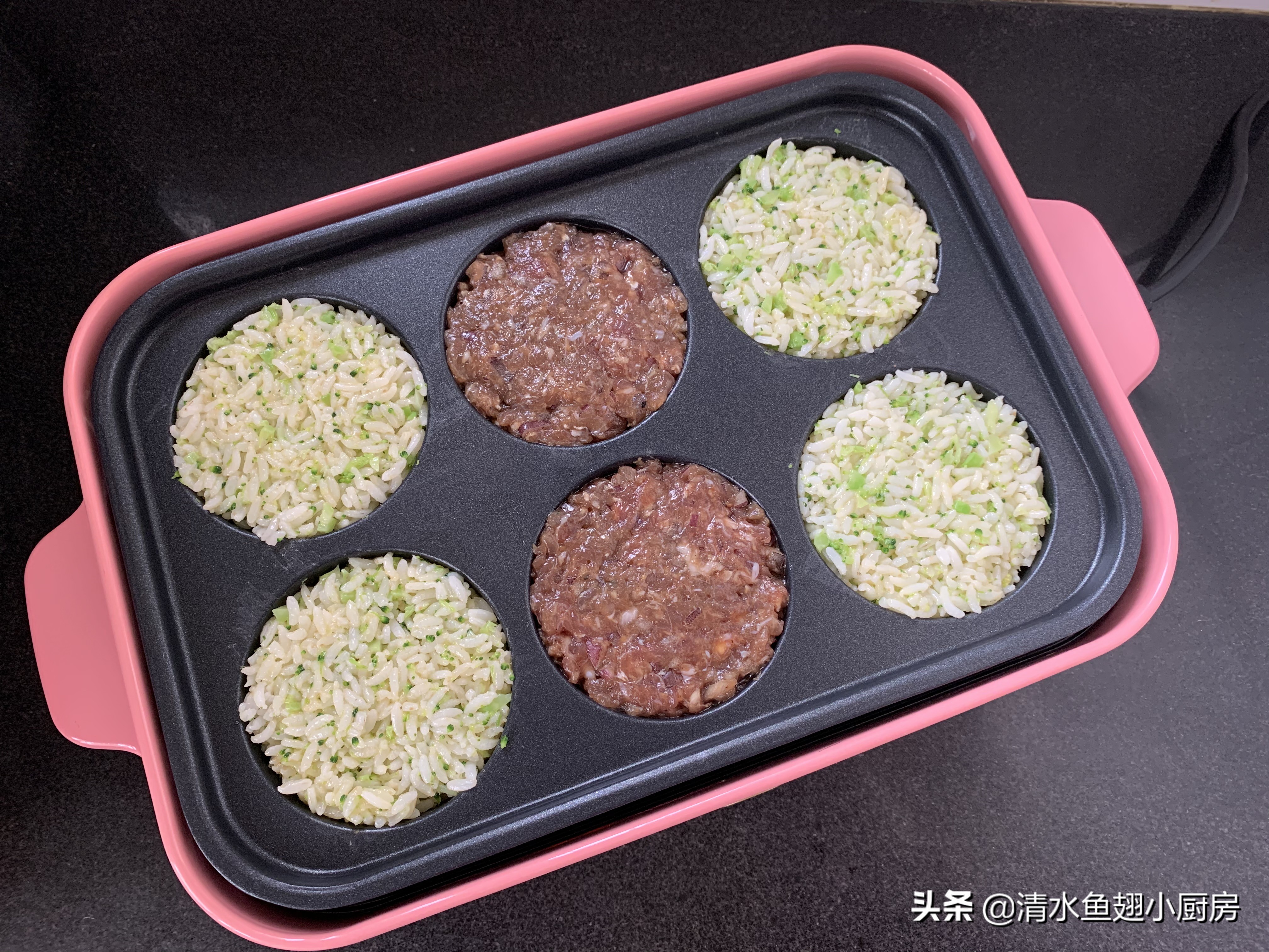 用剩米饭做米汉堡,用米饭做美味汉堡简单健康