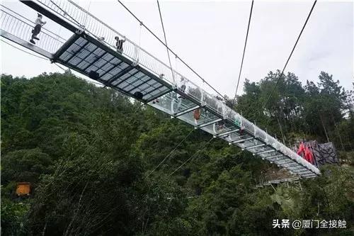 厦门玻璃栈道,厦门山海步道玻璃栈道