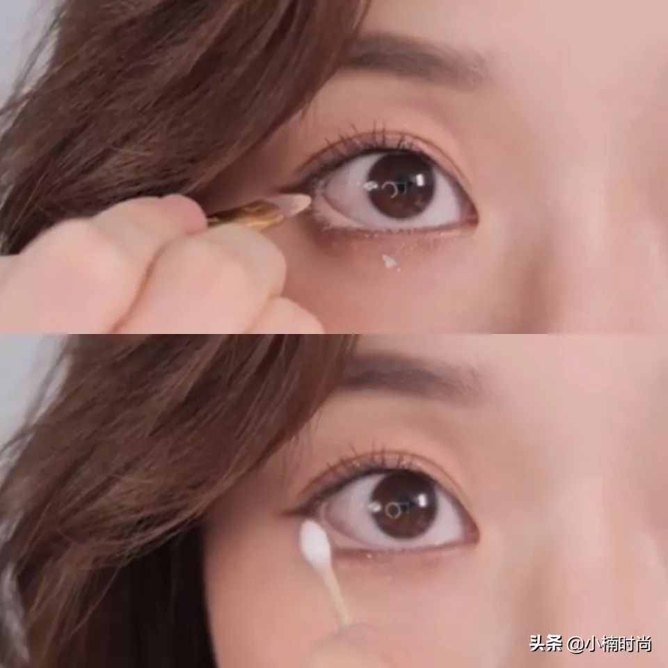 眼妆矫正眼型,大小眼化妆调整眼型