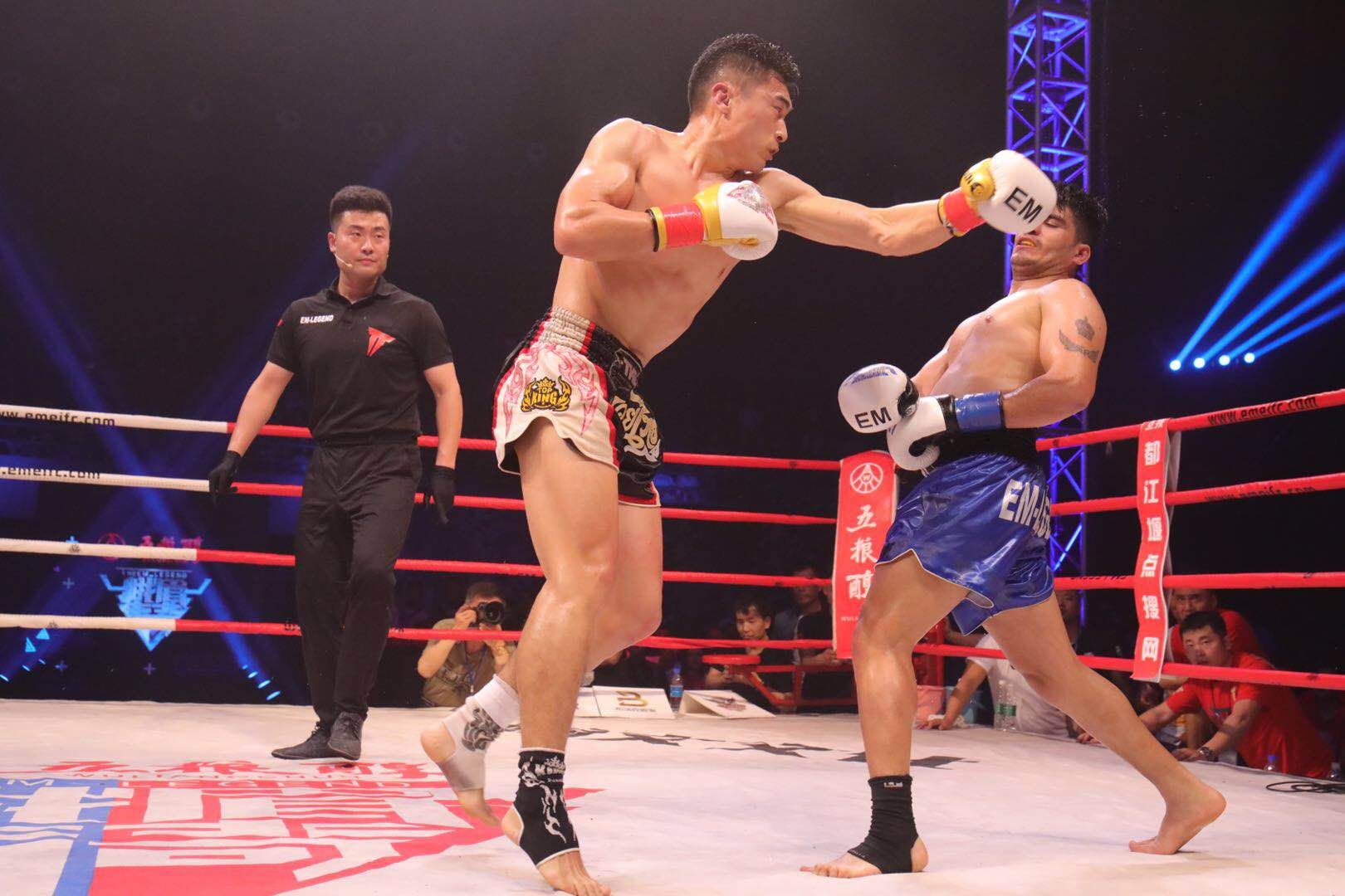 中国泰拳第一人韩飞龙,蒲东东vs韩飞龙