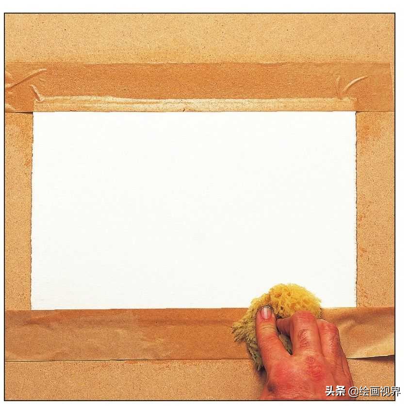 水彩画颜料教程入门,水彩画教程揭秘水彩纸的奥秘