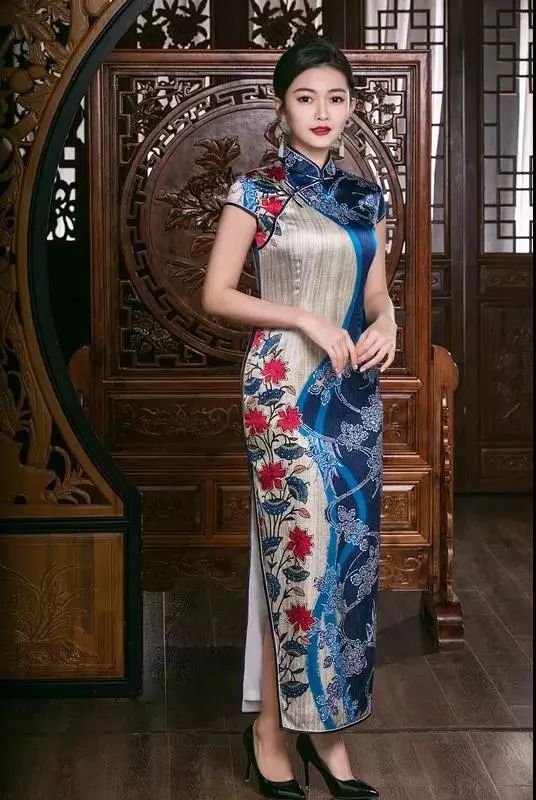 2021年杭州丝绸旗袍广州展销会,杭州金堂旗袍厂家