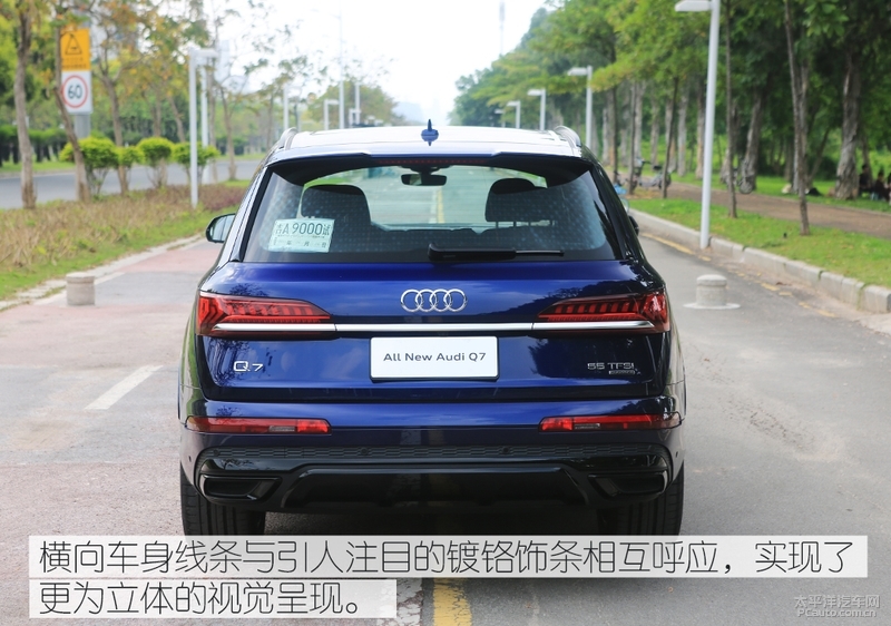 大气硬朗的设计新款奥迪q7实车,想要豪华suv极致性能就选择奥迪q7
