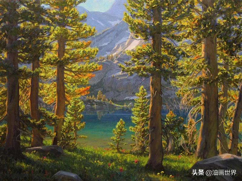 风景画又难又好看,一些好看的风景画光感强