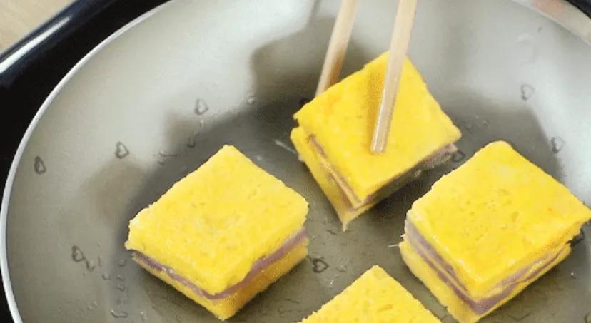 芋泥西多士教程,芋泥西多士成品