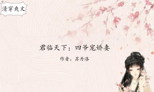 令人惊艳的清穿小说,精彩的清穿小说