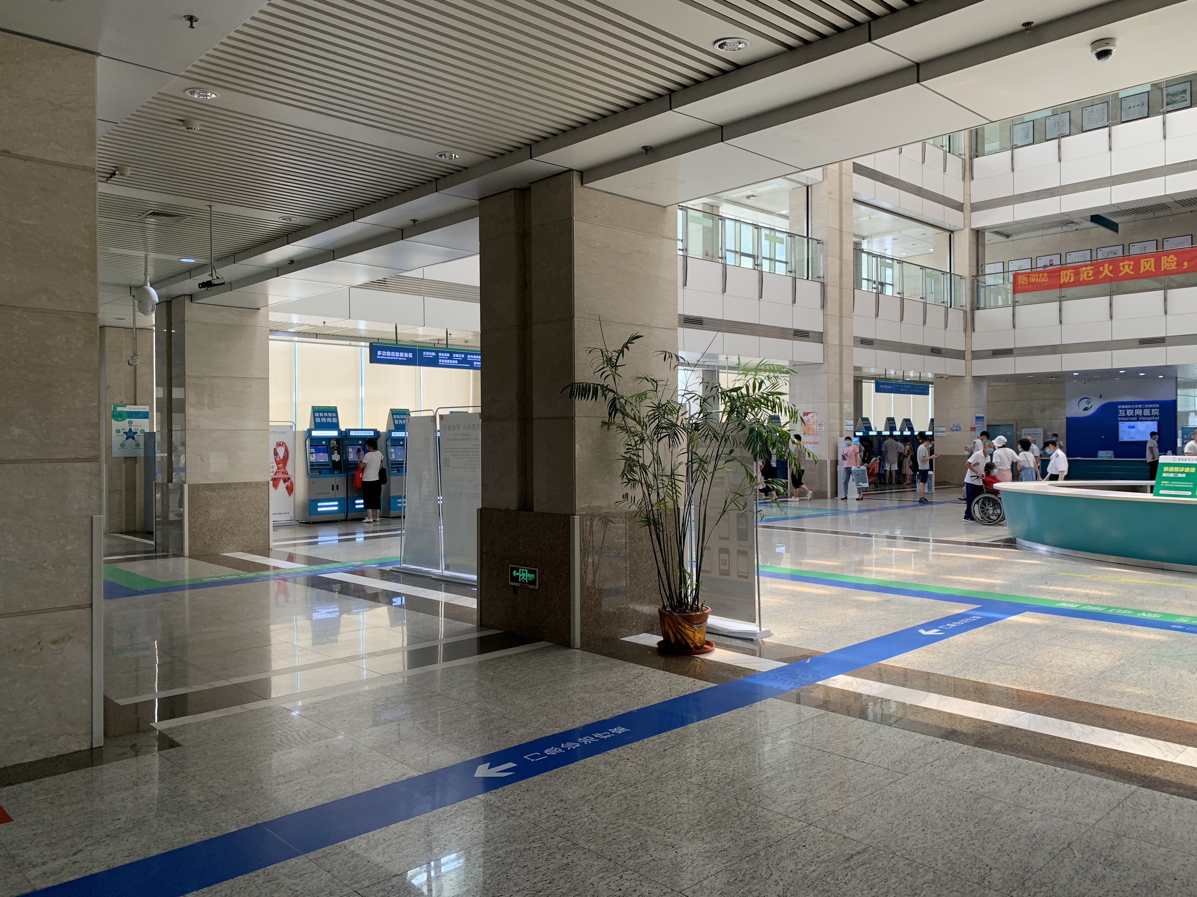 安医二附院医院围墙效果图,安医二附院大楼图片