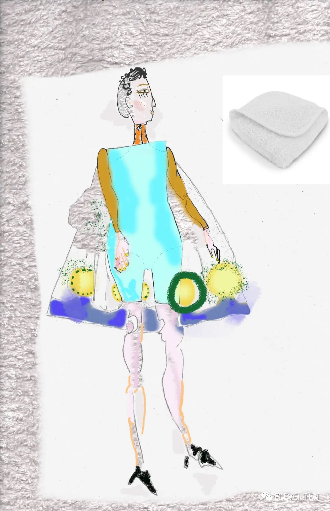 2020中央圣马丁CSM时尚BA本科毕业大秀#女装Womenswear