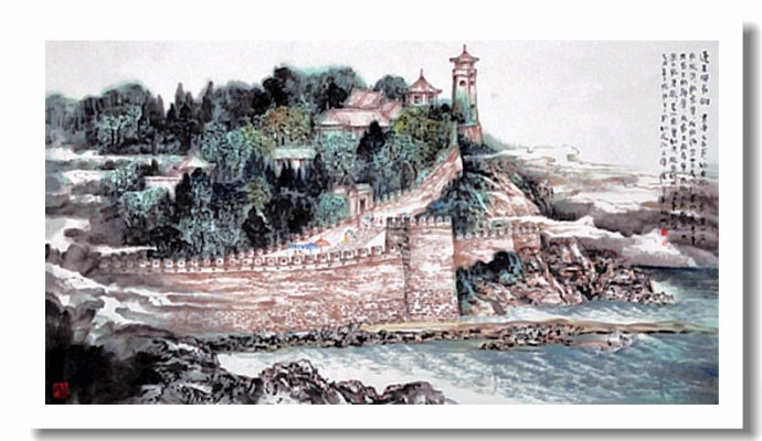 李向鸿山水画精品欣赏,李雁飞写意山水画