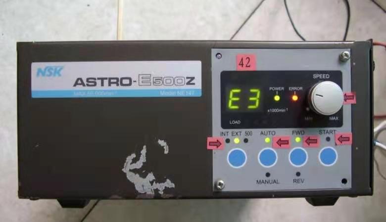 ASTRU-E500ZNE147控制箱不工作及主控板与电源板的检测与修理一例