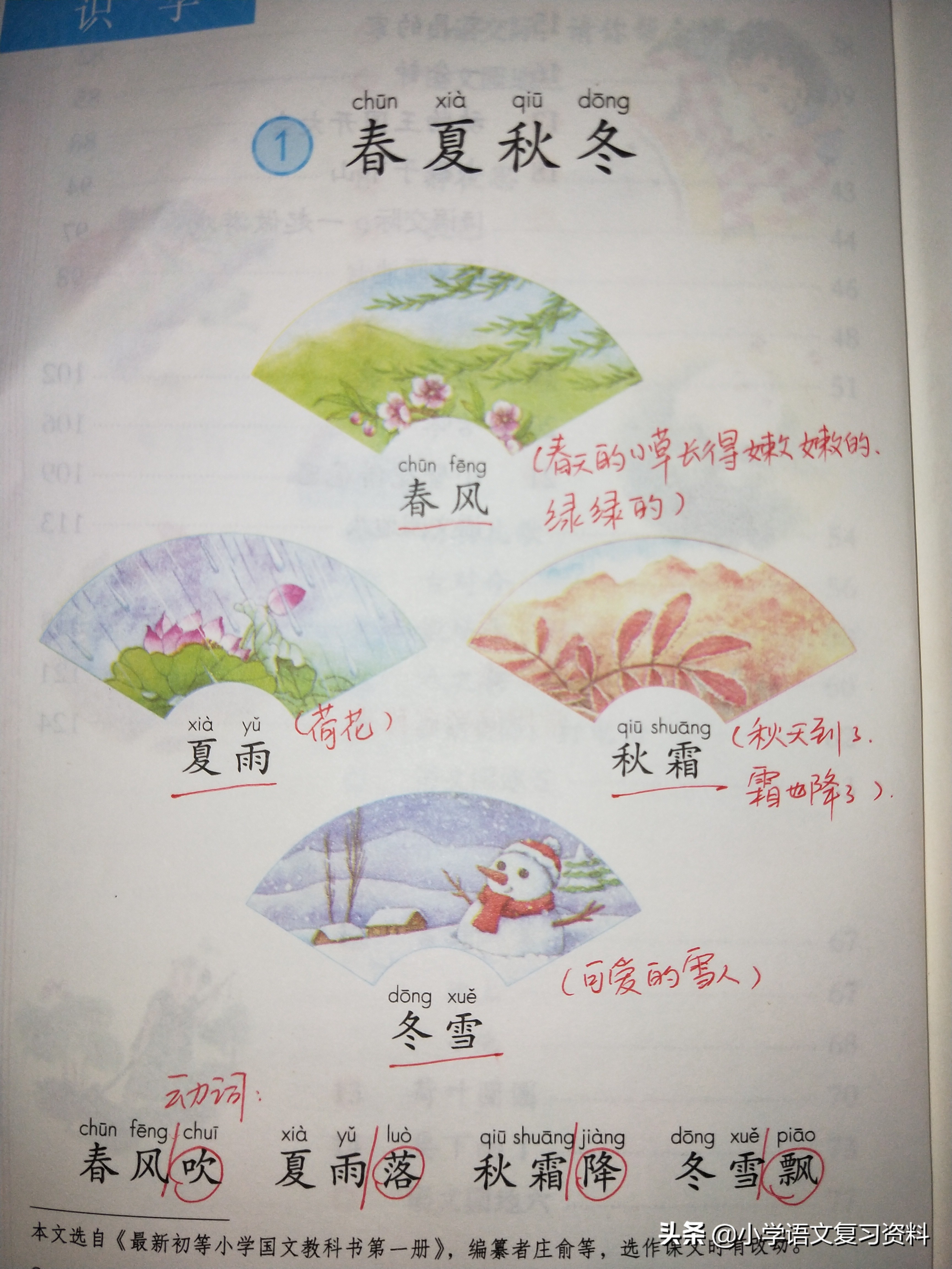 一年级下册课堂笔记部编版,一年级部编版下册背诵内容