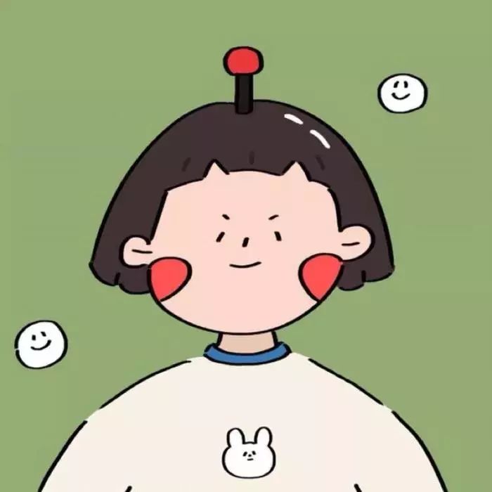 抖音卡通娃娃头像可爱呆萌,大头娃娃卡通头像