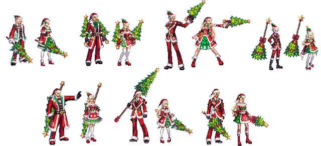 dnf圣诞节雪人,dnf新版雪人套外观