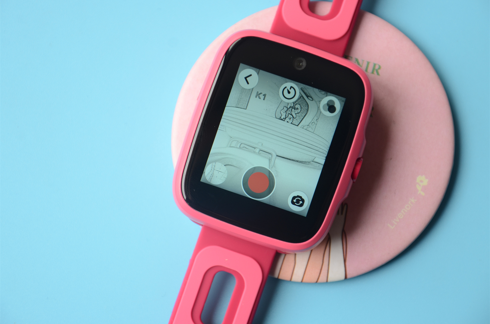 电话手表k1测评,糖猫k1智能电话手表