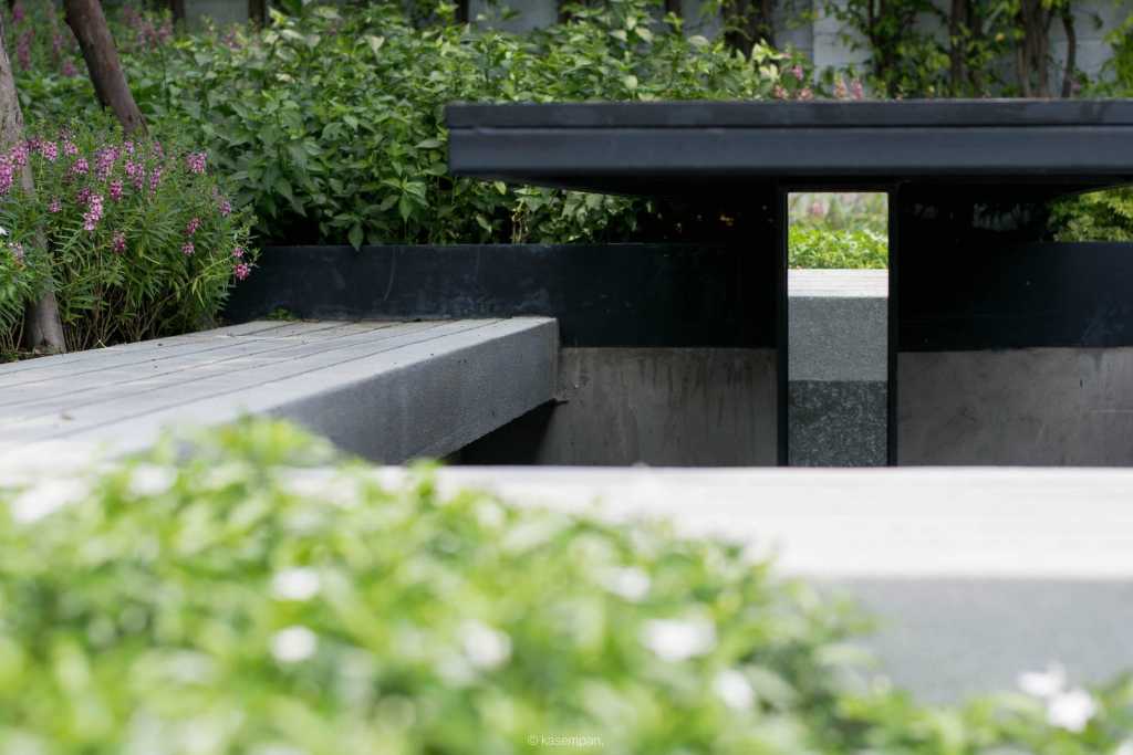 曼谷像素大厦住宅,泰国的绿色房子