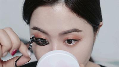 单眼皮肿眼泡眼尾上翘眼妆画法,单眼皮眼妆的画法初学者视频