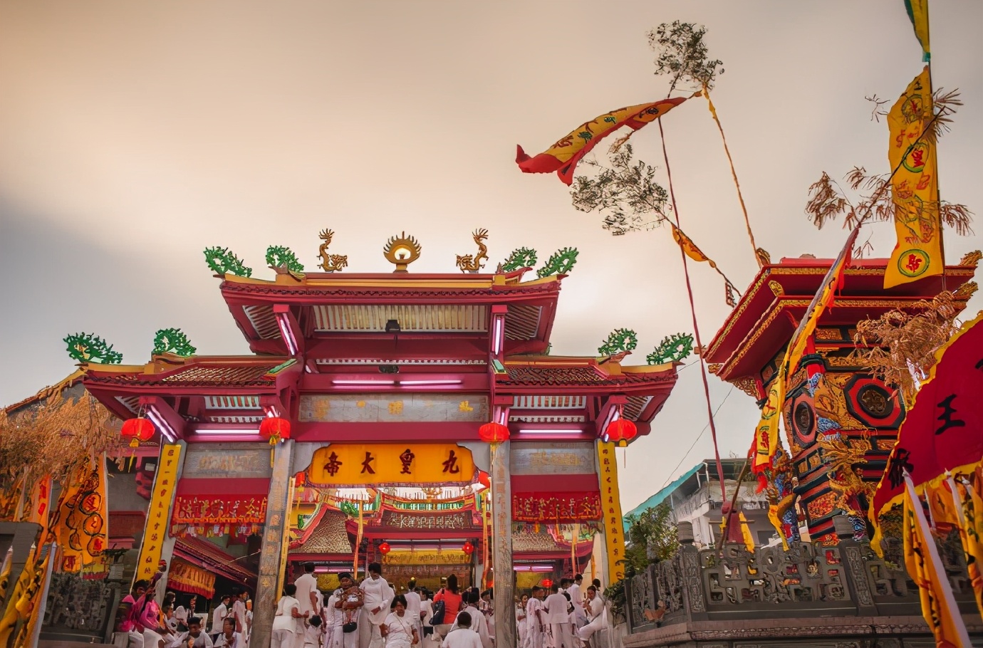 泰国九皇斋吃货节,泰国素食节